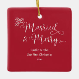 Anpassningsbar av frukost 1:a julen Nyfödd Grönt Julgransprydnad Keramik