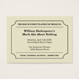 Anpassningsbar av händelser i biljett