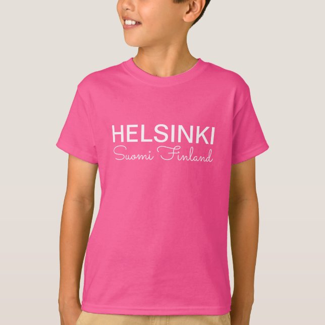 Anpassningsbar av Helsingfors tunnelbaneledning fö Tee Shirt (Framsida)