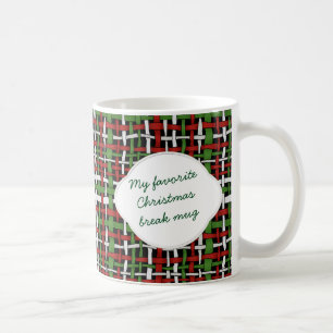 Anpassningsbar av julgrafik, bruwlapp kaffemugg