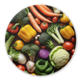 Anpassningsbar av köksväxter, keramiskt knopp