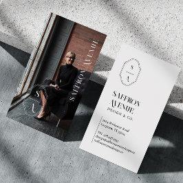 Anpassningsbar av minimal Anpassningsbar för Monog Visitkort