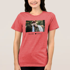 Anpassningsbar av Personligen Foto och text T-Shir T Shirt