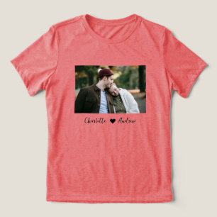 Anpassningsbar av Personligen Foto och text T-Shir T Shirt
