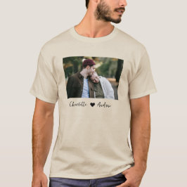Anpassningsbar av Personligen Foto och text T-Shir T Shirt