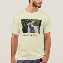 Anpassningsbar av Personligen Foto och text T-Shir T Shirt