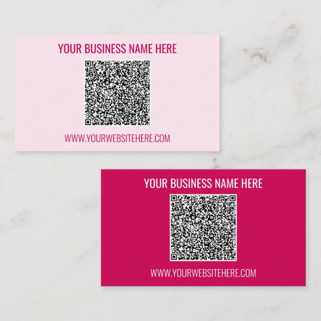 Anpassningsbar av QR-Affärskort,  och Färg Visitkort (Fram/baksida)