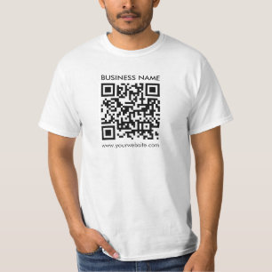 Anpassningsbar av QR-kod Manar Modern Elegant -  - T Shirt