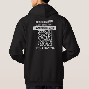 Anpassningsbar av QR-Logotyp för hemmabruk för QR- Hoodie