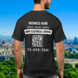 Anpassningsbar av QR-Logotyp för hemmabruk för QR- T Shirt