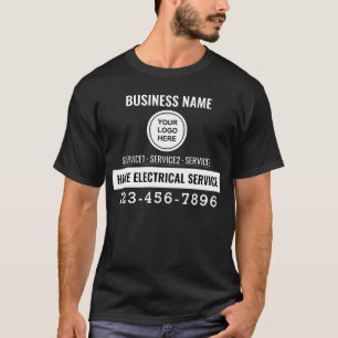 Anpassningsbar av QR-Logotyp för hemtjänst -  T- T Shirt