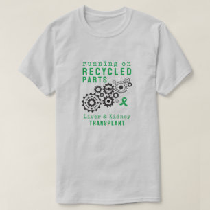 Anpassningsbar av Steampunk-växlar för återvunna t Shirt