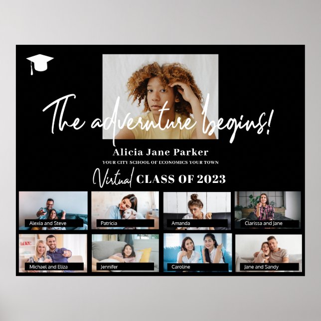 anpassningsbar av studenten-klass poster (Framsidan)