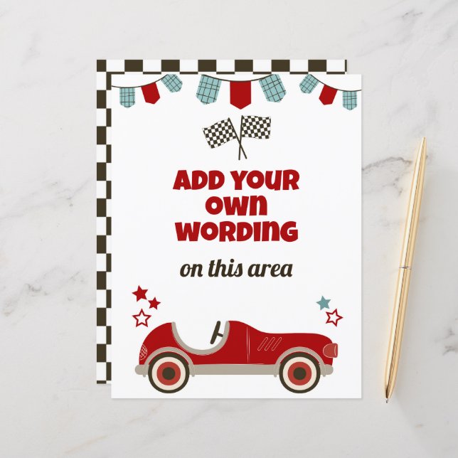 Anpassningsbar av tävling-tema för  (Fram/Back In Situ)