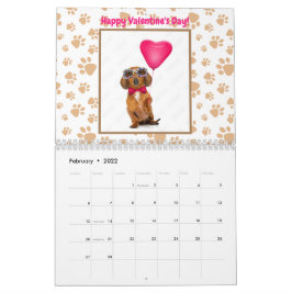 Anpassningsbar av text Cute, stilt för Ljuskund Kalender