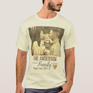 Anpassningsbar av text och bild t shirt