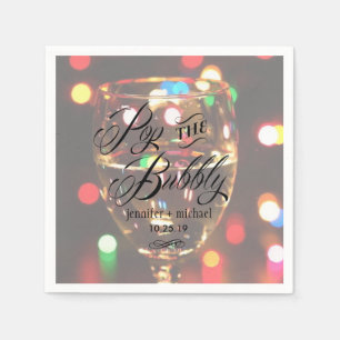 Anpassningsbar av Twinkle Gnistra Bokeh Light Cham Pappersservett