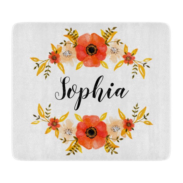 Anpassningsbar av utandningstext för Blommigt med  (Framsidan)