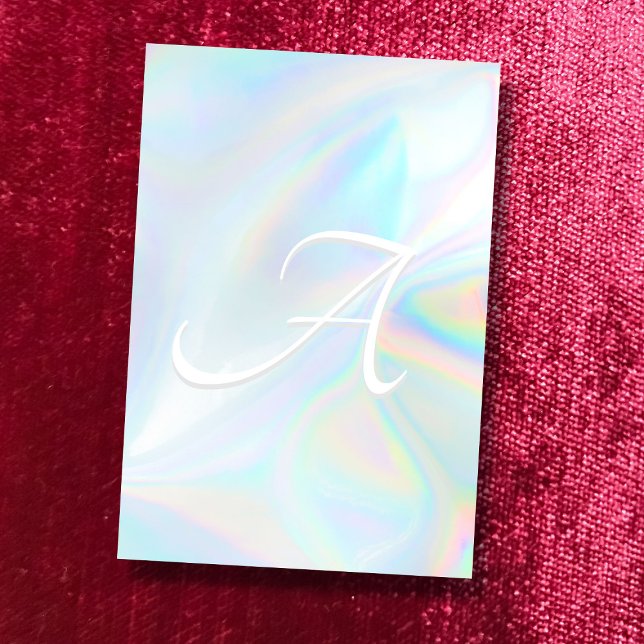 Anpassningsbar av vattenfärgspastel, första monogr post-it block (Skapare uppladdad)