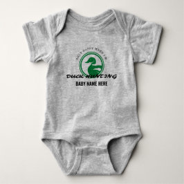 Anpassningsbar Baby Anka Hunting Jersey Bodykostyt T Shirt