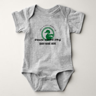 Anpassningsbar Baby Anka Hunting Jersey Bodykostyt T Shirt