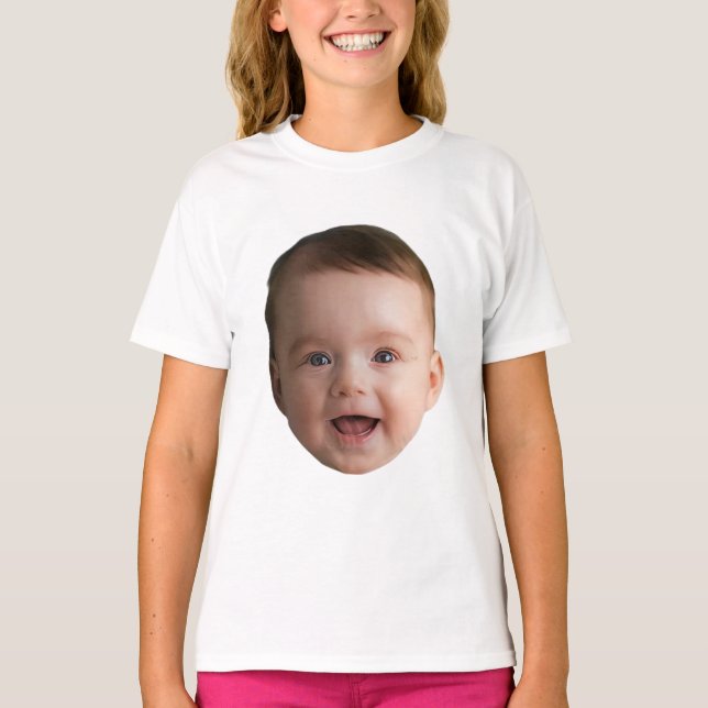 Anpassningsbar Baby Ansikte, Ljusbild av anpassnin T Shirt (Framsida)