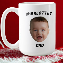 Anpassningsbar Baby Ansikte Mugg, Anpassningsbar N Kaffemugg