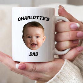 Anpassningsbar Baby Ansikte Mugg, Anpassningsbar N Kaffemugg