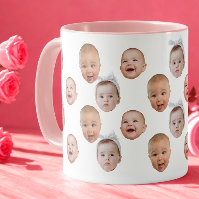 Anpassningsbar Baby Ansikte Mugg Baby 3 Foton  (Skapare uppladdad)