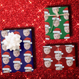 Anpassningsbar Baby Ansikte Photo Santa Hat-julen