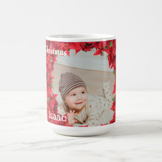 Anpassningsbar Baby/ Barnfoto Jul Kaffemugg