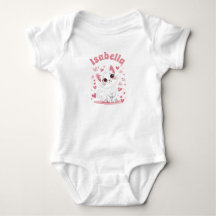 Anpassningsbar Baby Bodykostdräkt Cute Tecknad Ros