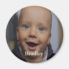 Anpassningsbar baby fotopersonlig magnet