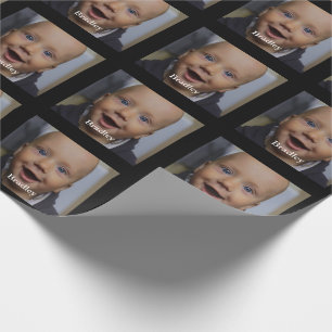 Anpassningsbar baby fotopersonlig presentpapper