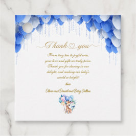 Anpassningsbar Baby Giraffe Baby Shower Gåvor Etiketter