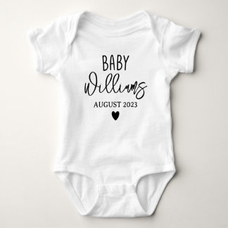 Anpassningsbar Baby Meddelande, Personlig kommer s T Shirt
