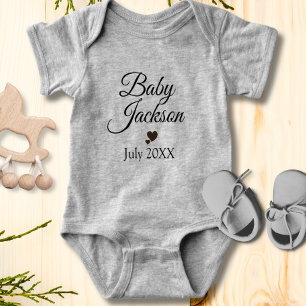 Anpassningsbar Baby meddelande T Shirt