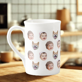Anpassningsbar Baby Mugg, Anpassningsbar Family 3  Benporslin Mugg