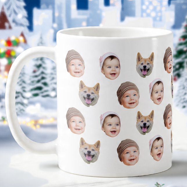 Anpassningsbar Baby Mugg, Anpassningsbar Family 3  Kaffemugg (Skapare uppladdad)