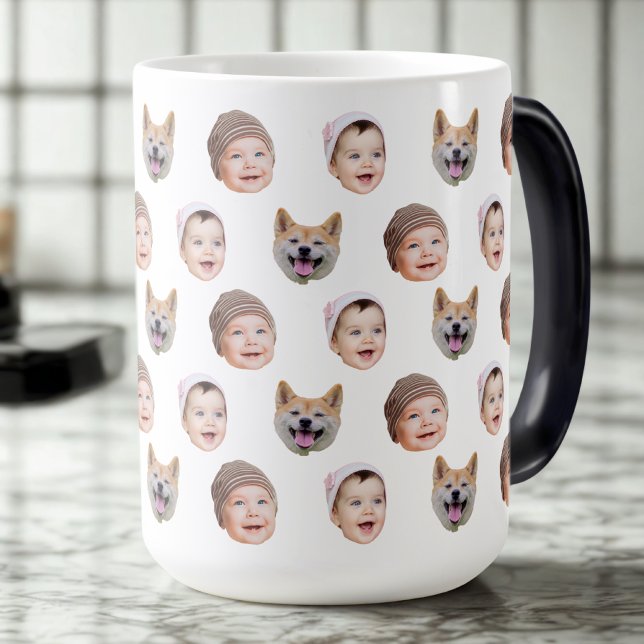 Anpassningsbar Baby Mugg, Anpassningsbar Family 3  Magisk Mugg (Skapare uppladdad)