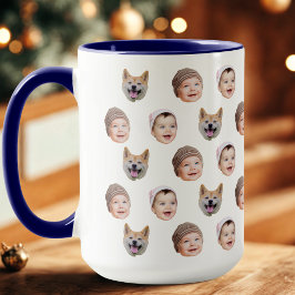 Anpassningsbar Baby Mugg, Anpassningsbar Family 3  Mugg