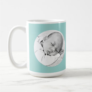 "Anpassningsbar Baby Mugg - Fågelgåva från foto oc