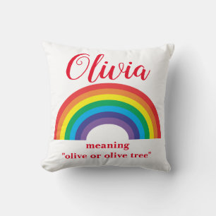 anpassningsbar baby namn betyder kudde av gåvor