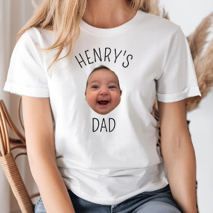 Anpassningsbar Baby Personlig Ansikte Child Photo  T Shirt