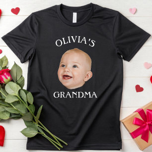 Anpassningsbar Baby Personlig Child Photo Pappa Ma T Shirt