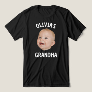 Anpassningsbar Baby Personlig Child Photo Pappa Ma T Shirt