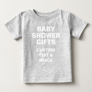 Anpassningsbar Baby T-Shirt Baby Shower Gift