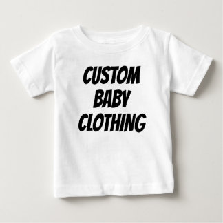 Anpassningsbar Baby T-skifta tom mall T Shirt