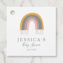 Anpassningsbar babystövel Boho-minimalistisk matad Gåvor Etiketter