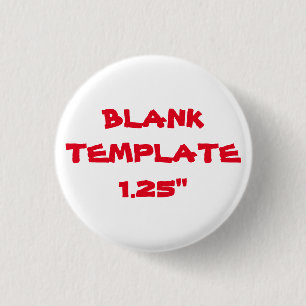 Anpassningsbar Bachelorette Blank Template 1.25-tu Knapp